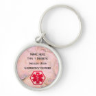 Medical Diabetic Alert Personalised Type 1 or 2