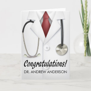 Medical Doctor Congratulation Card