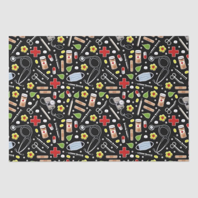 Medical Doctor Gift Tissue Paper (Front)