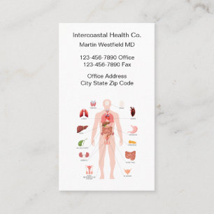 Medical Doctor Health Care Provider Business Card