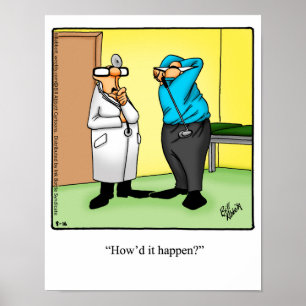 Medical/Doctor Humour Poster Gift