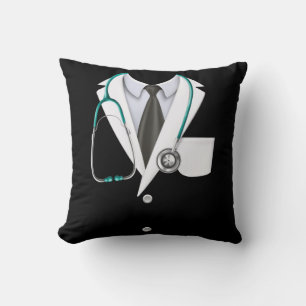 Medical Doctor Lab Coat Cushion