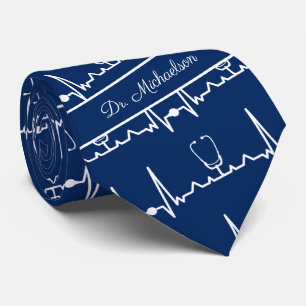 Medical Doctor Name Cardiologist Cardiogram ECG Tie