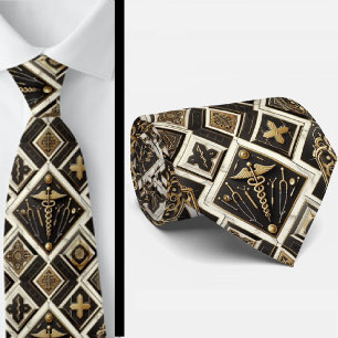 Medical Doctor Neck Tie Health Professional Tie