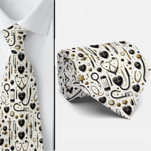 Medical Doctor Neck Tie Health Professional Tie