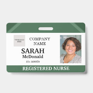 Medical Doctor Nurse Aged Care Security Photo ID Badge