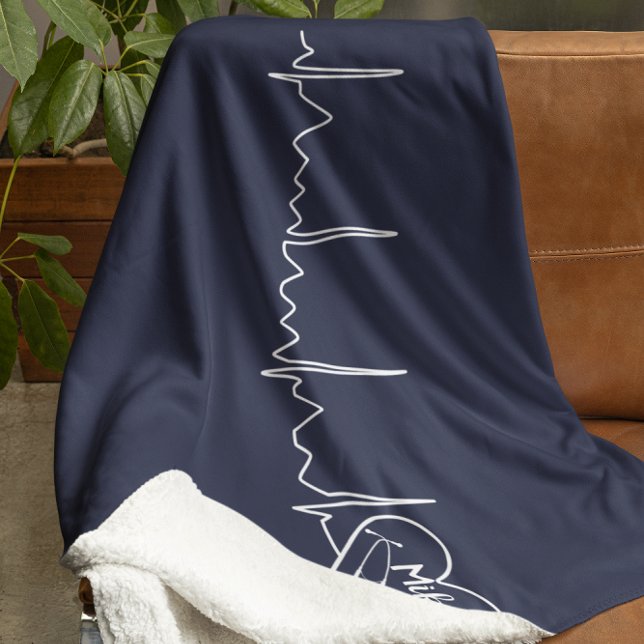 Medical Doctor Nurse Custom Colour Personalised Sherpa Blanket (Creator Uploaded)