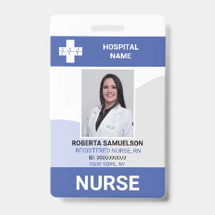 MEDICAL DOCTOR NURSE Emergency Health Care ID Badge