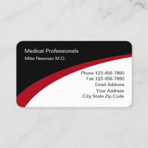 Medical Doctor Office Business Card