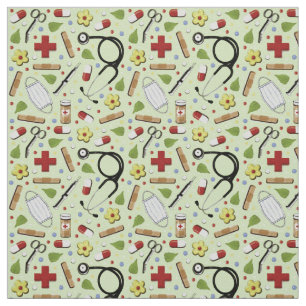 Medical Doctor or Nurse Fabric