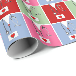 Medical Doctor or Nurse Gift Wrapping Paper