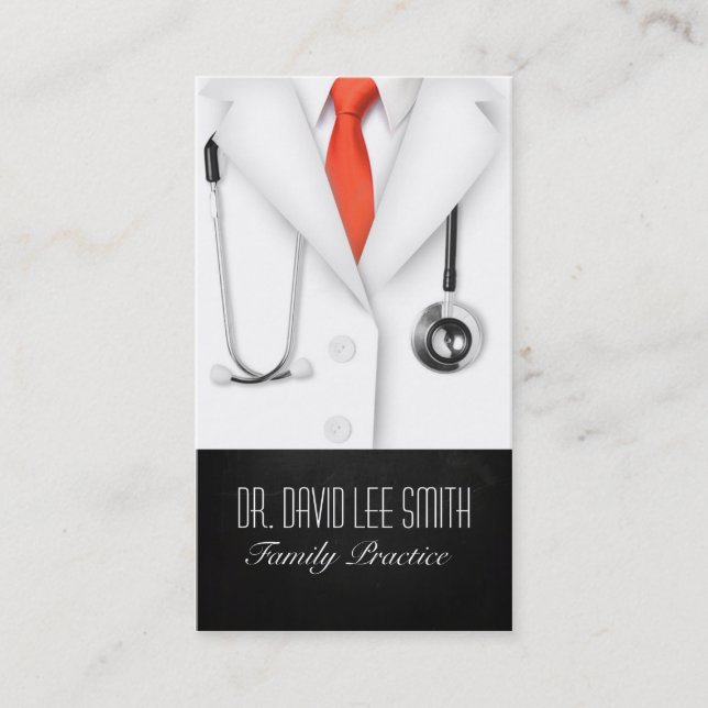 Medical doctor practice/Medical Care Business Card (Front)