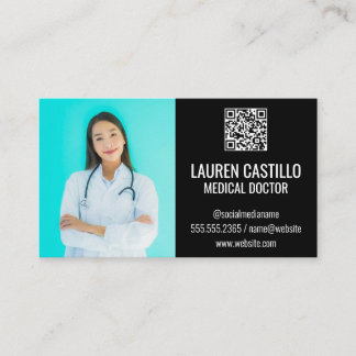Medical Doctor | QR Scan Code Business Card
