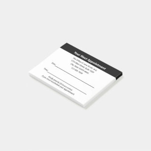Medical Doctor's Your Next Appointment Reminder Post-it Notes