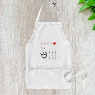 Medical Equipment Heartbeat Healthcare Standard Apron