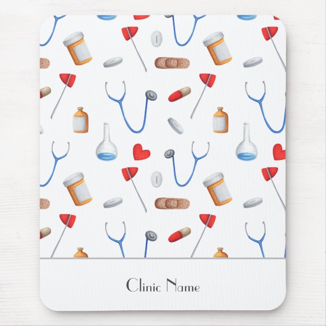 Medical Equipment Private Practice Personalised Mouse Pad (Front)