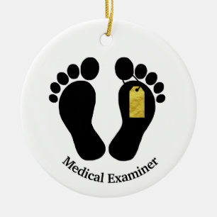 Medical Examiner Personalized Name Ornament