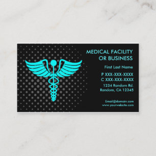Medical facility or business customisable cards