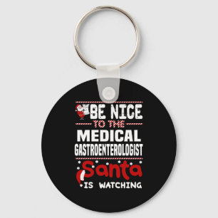 Medical Gastroenterologist Key Ring