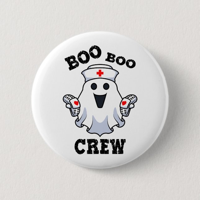 Medical Ghost Hospital 6 Cm Round Badge (Front)