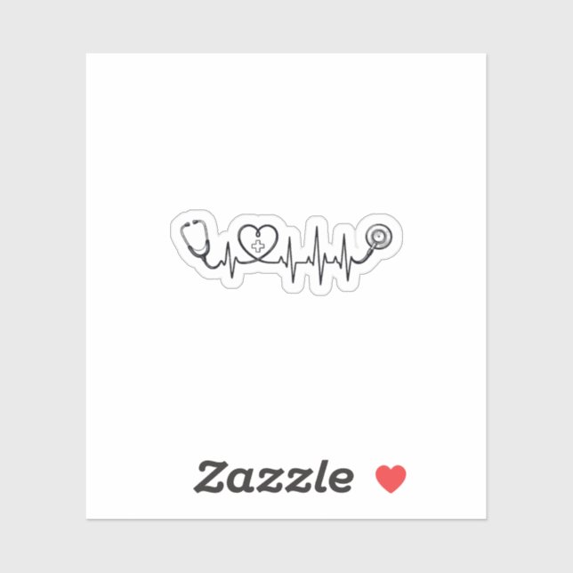 Medical Heartbeat Stethoscope Vector Shirt Design_ (Sheet)