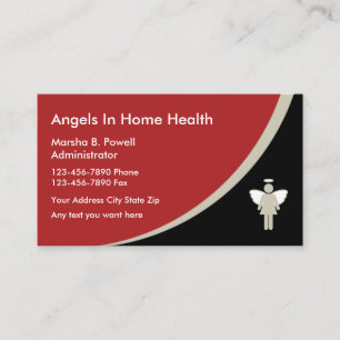 Medical Home Health Business Cards