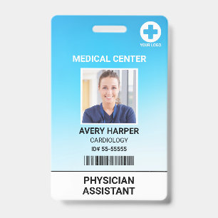 Medical Hospital Employee Doctor Nurse Security ID Badge