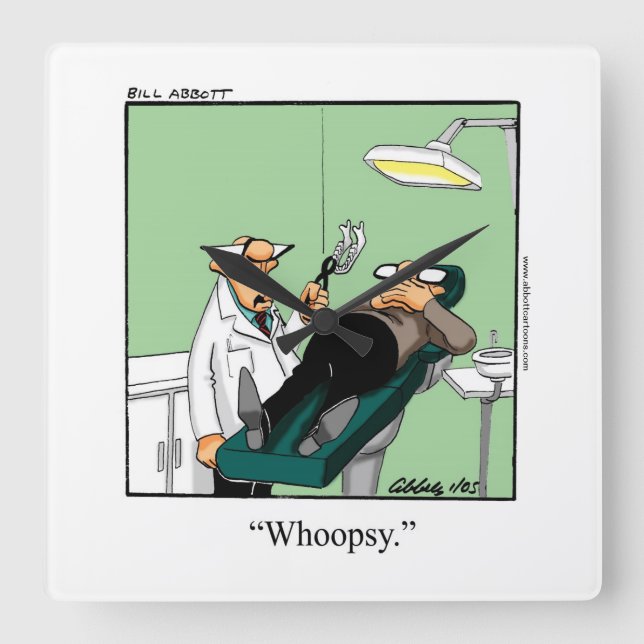 Medical Humor Wall Clock (Front)