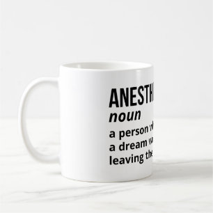Medical Humour – Anaesthesiologist Definition Mug