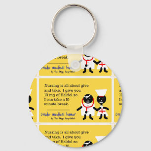 Medical Humour Key Ring