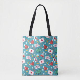 Medical Icon Pattern Tote Bag