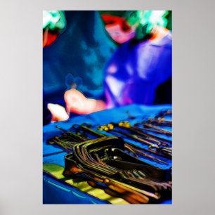 Medical Instruments Poster