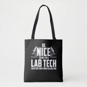 Medical Lab Tech Gift - Laboratory Technician Tote Bag