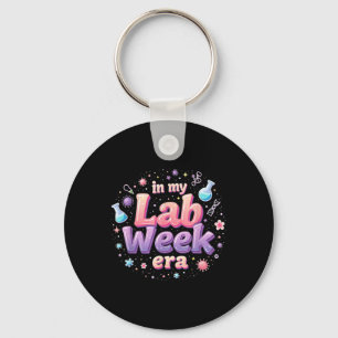 Medical Laboratory In My Lab Week Era Teacher Stud Key Ring