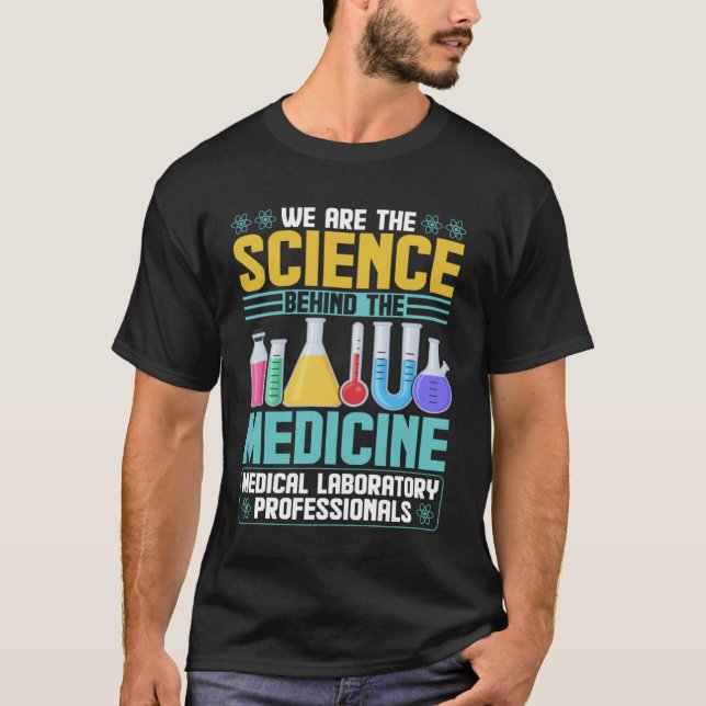 Medical Laboratory Science Lab Week Lab T-Shirt (Front)