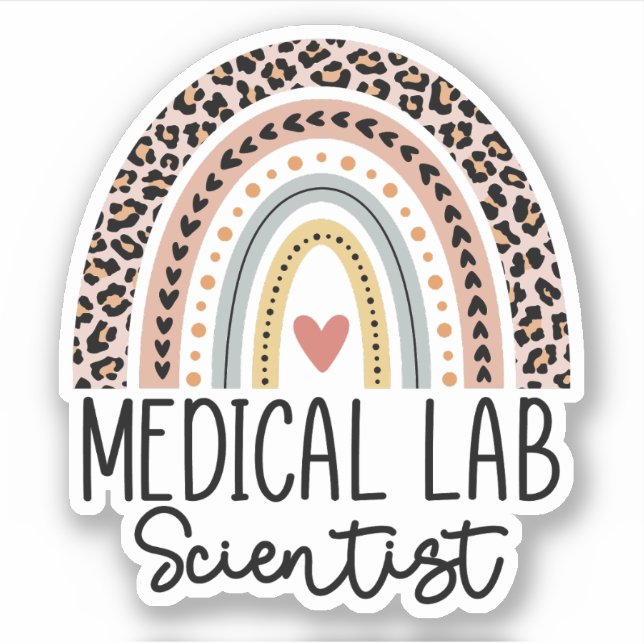Medical Laboratory Scientist MLS Rainbow (Front)
