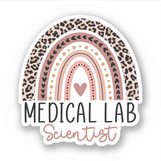 Medical Laboratory Scientist MLS Rainbow (Front)