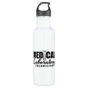 Medical Laboratory Technician Doctor Lab Tech 710 Ml Water Bottle