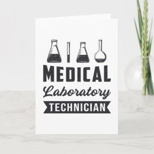 Medical Laboratory Technician Funny Lab Tech Gift Card