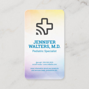 Medical Logo Hospital Business Card