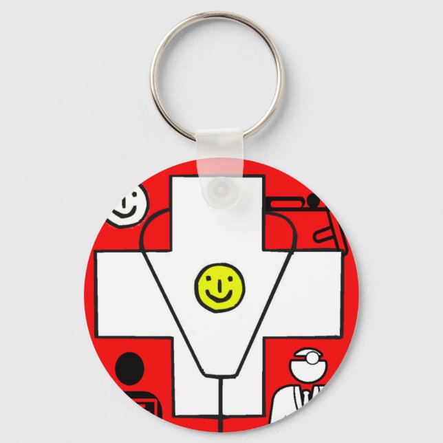 MEDICAL LOGO KEY RING (Front)