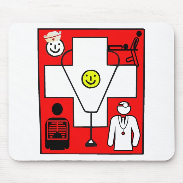 MEDICAL LOGO MOUSE PAD (Front)