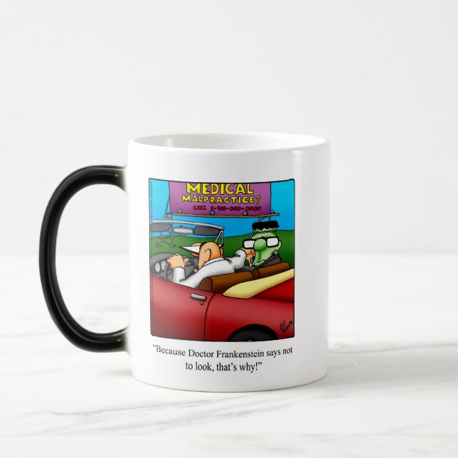 Medical Malpractice Humour Mug "Spectickles" (Left)