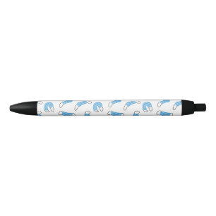 Medical mask pattern black ink pen