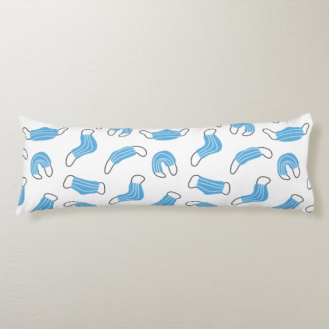 Medical mask pattern body cushion (Front)