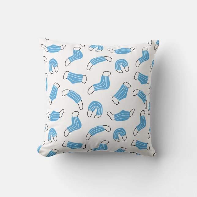 Medical mask pattern cushion (Front)