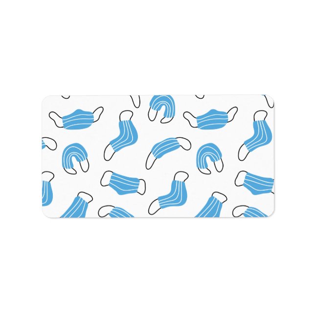 Medical mask pattern label (Front)