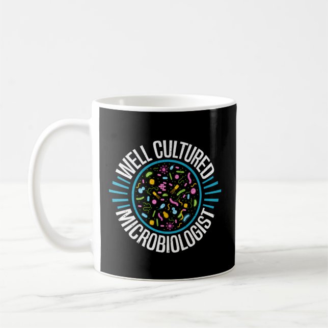 Medical Microbiology Microbiologist Microbiology Coffee Mug (Left)