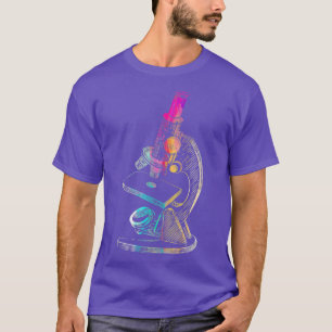 Medical Microscope Biological Scientist Microscopy T-Shirt