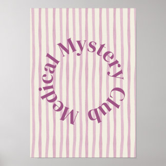 'Medical Mystery Club' Funny Chronic Illness Print